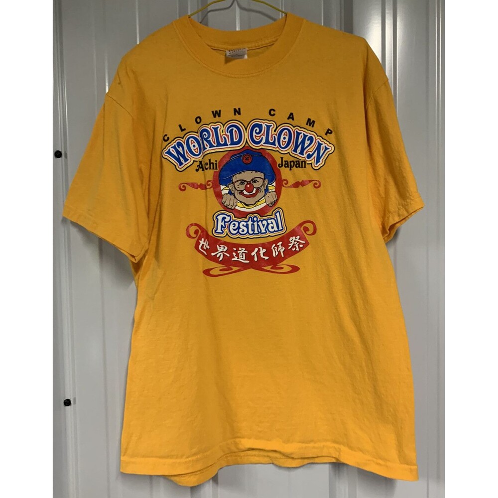 World Clown Festival Clown Camp Aichi Japan T Shirt Size Medium